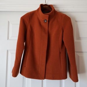 Hilary Radley Alpaca Jacket with Stand Collar